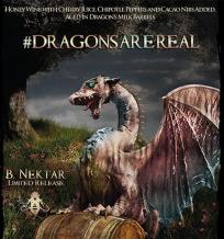 B. Nektar - Dragons Are Real Mead Honey Wine with Cherry Juice, Chipotle Peppers and Cacao Nibs (375ml) (375ml)